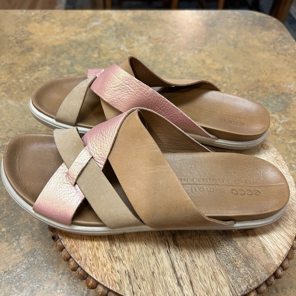 ECCO Simpil Multi Slide Sandals - Picture 6 of 9